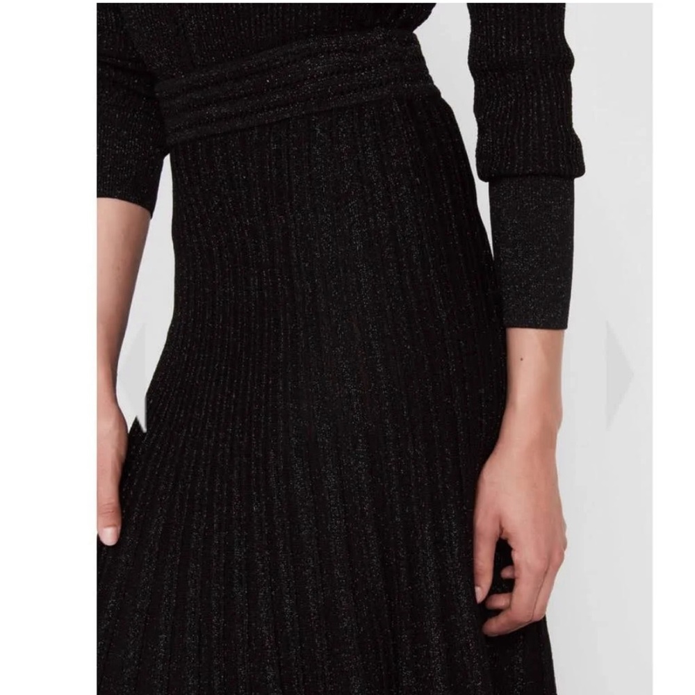 Sandro mídi knitted skirt